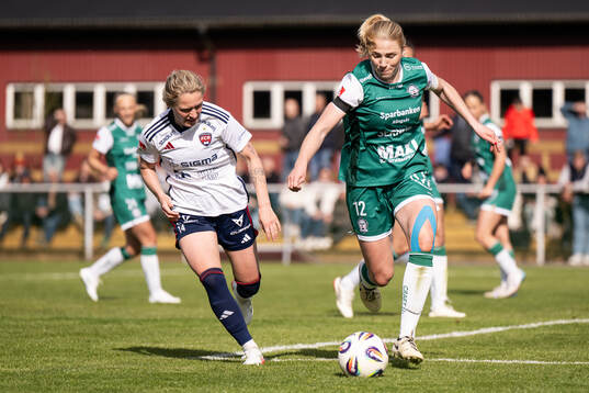Rosengårds Emilia Larsson och Alingsås Moa Jarl