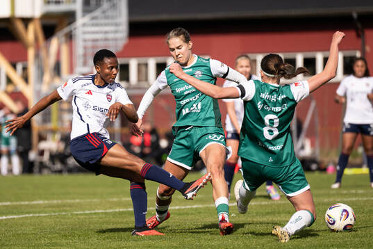 Rosengårds Halimatu Ayinde och Alingsås Emmaliina Tulkki