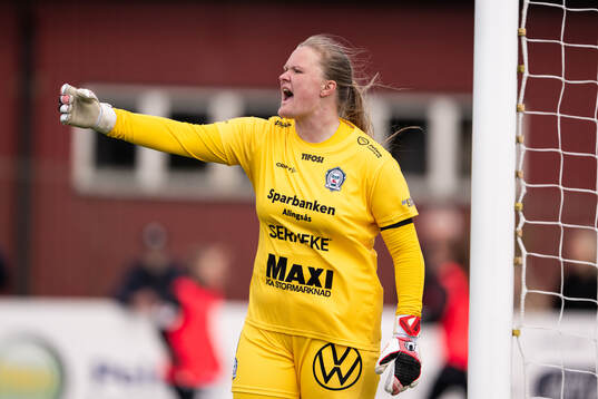 Alingsås målvakt Alexandra Blom