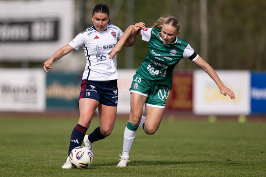 Rosengårds Emilia Pelgander och Alingsås Tilde Karlsson