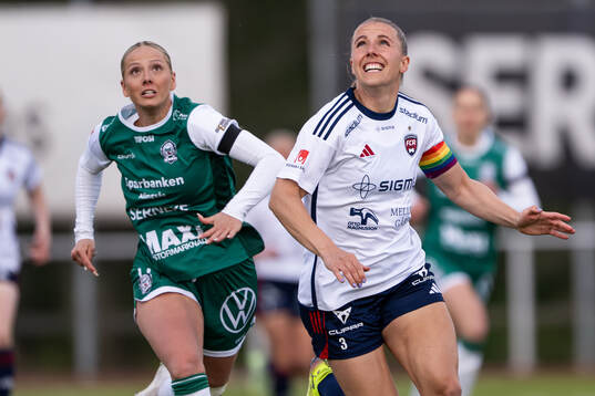 Alingsås Moa Öhman och Rosengårds Gudrun Arnardottir