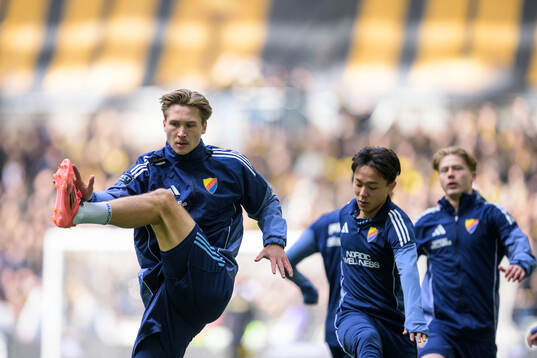 Djurgårdens Miro Tenho och Keita Kosugi