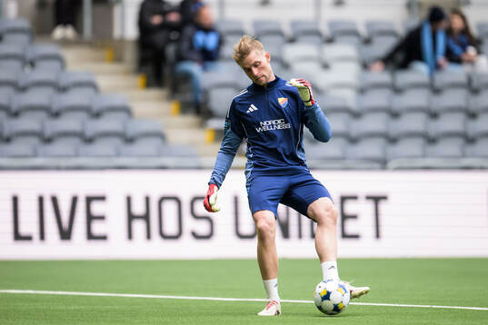 Djurgårdens målvakt Jacob Rinne