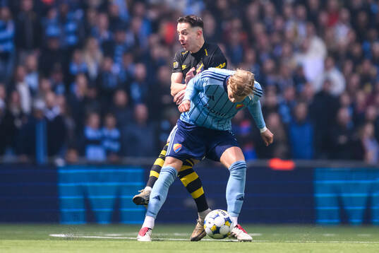 AIKs Bersant Celina och Djurgårdens Theo Bergvall