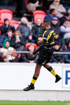Hammarbys Paulos Abraham jublar