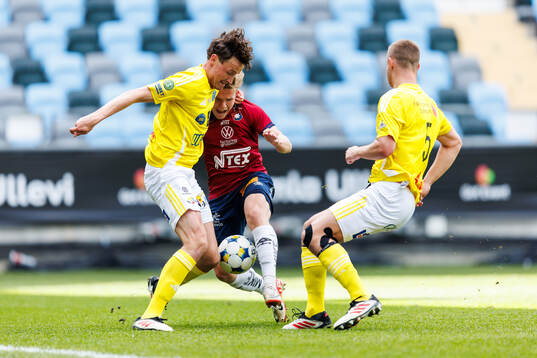 Falkenbergs Alexander Salo och Örgrytes Isak Dahlqvist