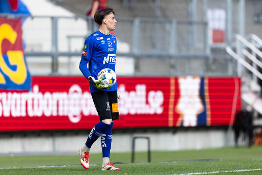 Örgrytes målvakt Hampus Gustafsson