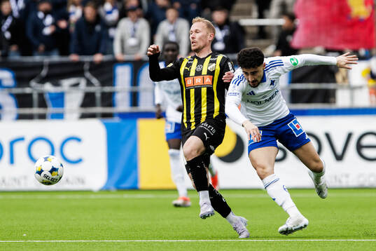 Häckens Mikkel Rygaard Jensen och IFK Norrköpings Ismet