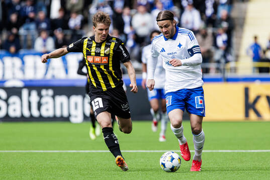 Häckens Samuel Leach Holm och IFK Norrköpings Christoffer