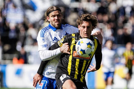 IFK Norrköpings Christoffer Nyman och Häckens Silas