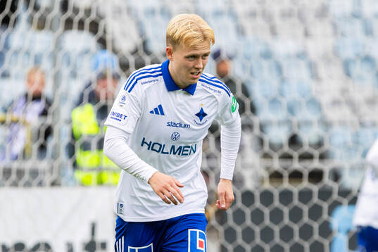 IFK Norrköpings Isak Andri Sigurgeirsson deppar