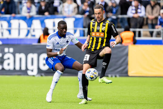 IFK Norrköpings Yahya Kalley och Häckens Amor Layouni