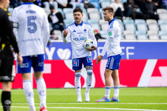 IFK Norrköpings David Moberg Karlsson och Arnor Traustason