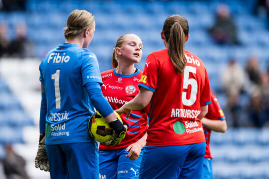 Helsingborgs Agnes Eklöf deppar