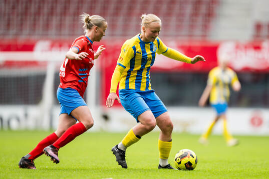 Helsingborgs Emma Sternberg och Eskilsminnes Veronika