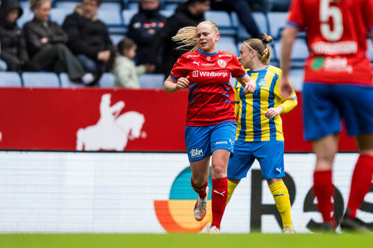 Helsingborgs Agnes Eklöf deppar