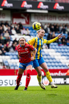 Helsingborgs Tilde Wahrenberg och Eskilsminnes Johanna
