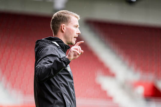 Helsingborgs tränare Kristoffer Schönbeck