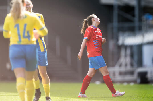 Helsingborgs Inez Gertsen deppar