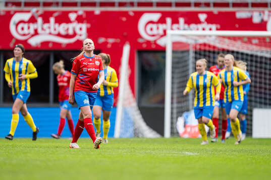 Helsingborgs Agnes Eklöf deppar