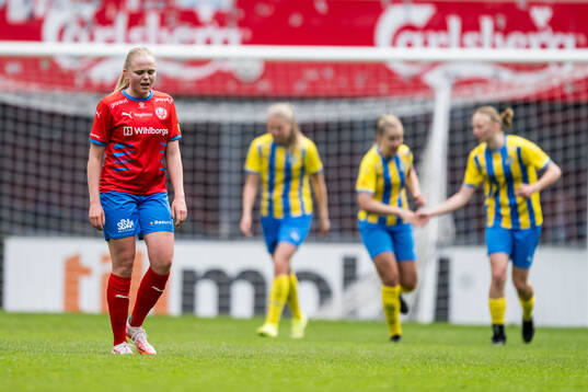 Helsingborgs Agnes Eklöf deppar