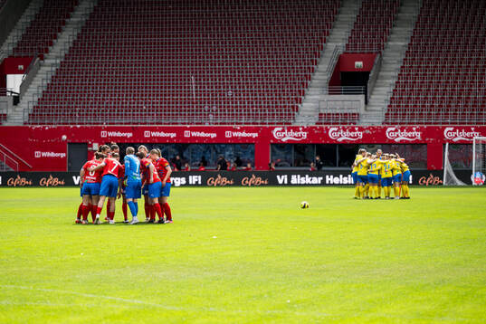 Helsingborg och Eskilsminne spelarna