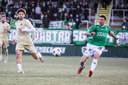 Östersunds Ziad Ghanoum och Brages Pontus Jonsson