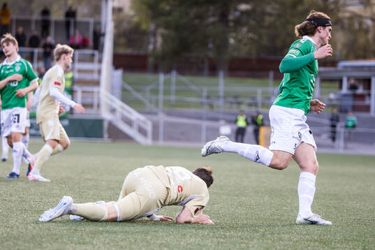 Östersunds Adrian Edqvist och Brages Lorik Konjuhi