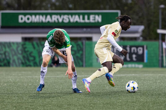 Brages Gustav Berggren och Östersunds Kalipha Jawla