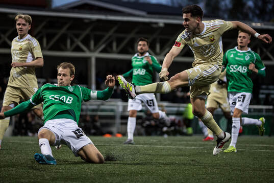Brages Filip Trpcevski och Östersunds Ahmed Bonnah
