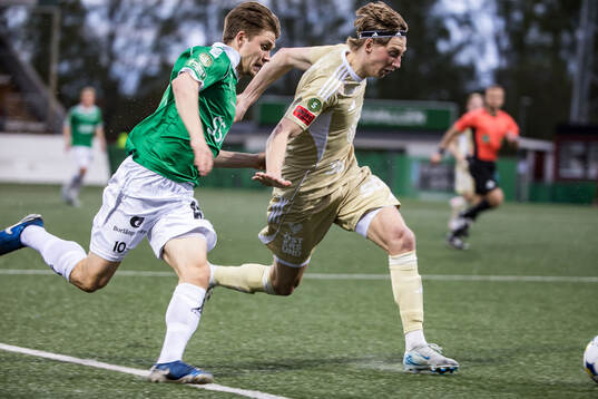 Brages Gustav Berggren och Östersunds Albin Sporrong