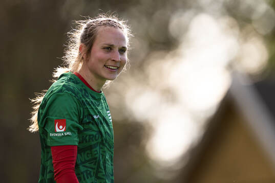 Hammarbys målvakt Anna Tamminen