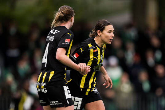 Häckens Emma Östlund och Alice Bergström