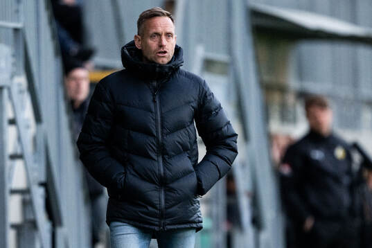 Hammarbys tränare Martin Sjögren