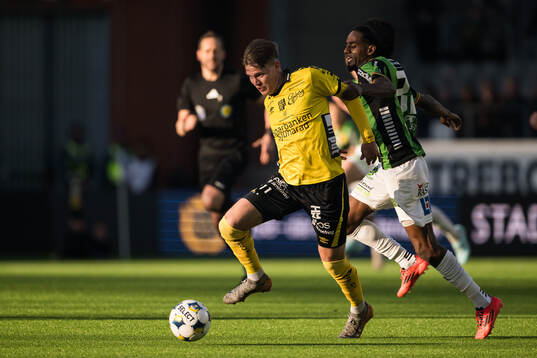 Elfsborgs Taylor Silverholt och GAIS Harun Ibrahim