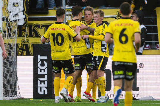 Elfsborgs Frederik Ihler jublar