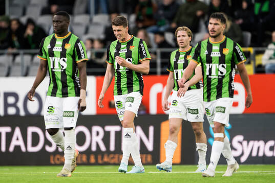 GAIS Oskar Ågren deppar och August Wängberg
