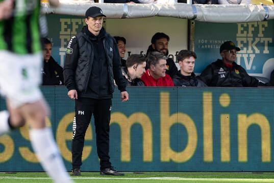 GAIS tränare Fredrik Holmberg