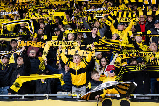 under fotbollsmatchen i Allsvenskan mellan Elfsborg och GAIS