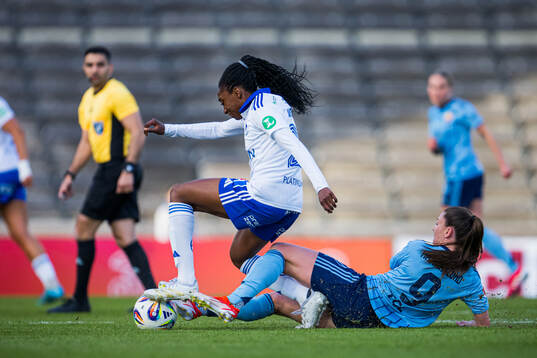 IFK Norrköpings Maya Aliyah Antoine och Djurgårdens