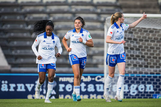 IFK Norrköpings Jada Conijnenberg jublar