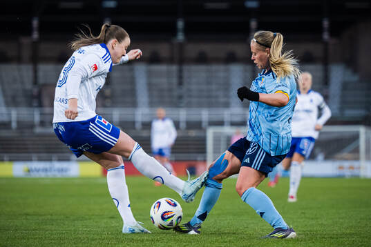 IFK Norrköpings Maja Regnås Valcic och Djurgårdens