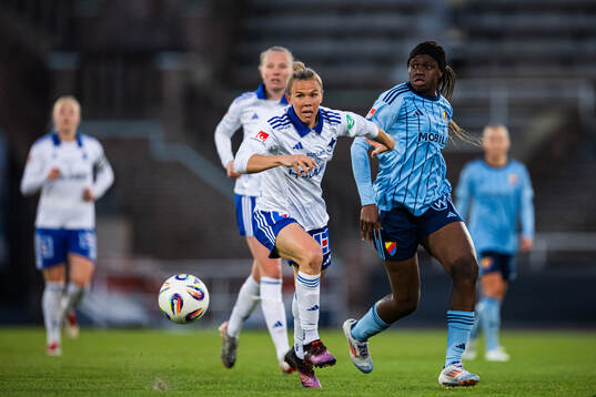 IFK Norrköpings Jessica Wik och Djurgårdens Flavine