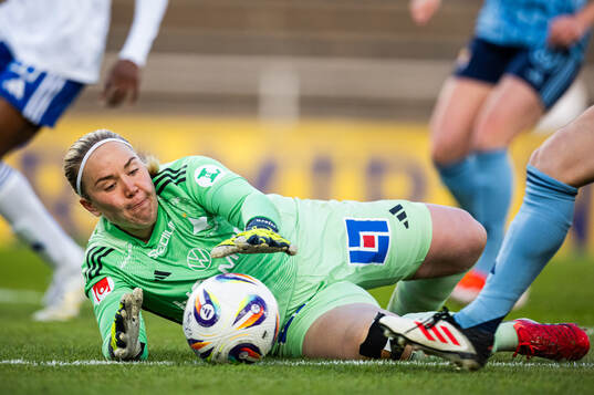 IFK Norrköpings målvakt Sofia Hjern