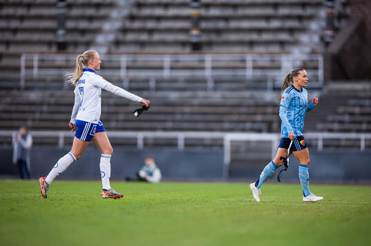 IFK Norrköpings Elin Rombing och Djurgårdens Ebba Hed
