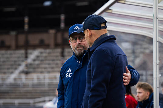 IFK Norrköpings tränare Stellan Carlsson och Djurgårdens