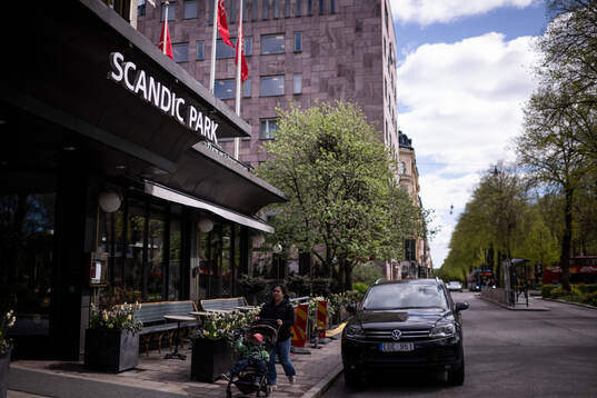 Exterior view of Scandic Park, residence of the Swedish