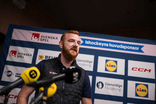 Anders Lundberg, General Manager of the Swedish men's