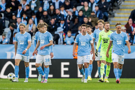 Malmö FFs Jens Stryger Larsen, Hugo Bolin, Lasse Berg
