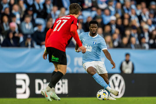 Malmö FFs Emmanuel Ekong